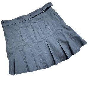 Poster girl pleated mini skirt